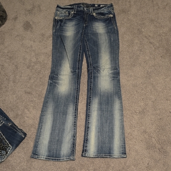 Miss Me Women's Blue Jeans - Picture 4 of 4
